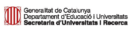 Secretaria d'Universitats i Rerecta de la Generalitat de Catalunya